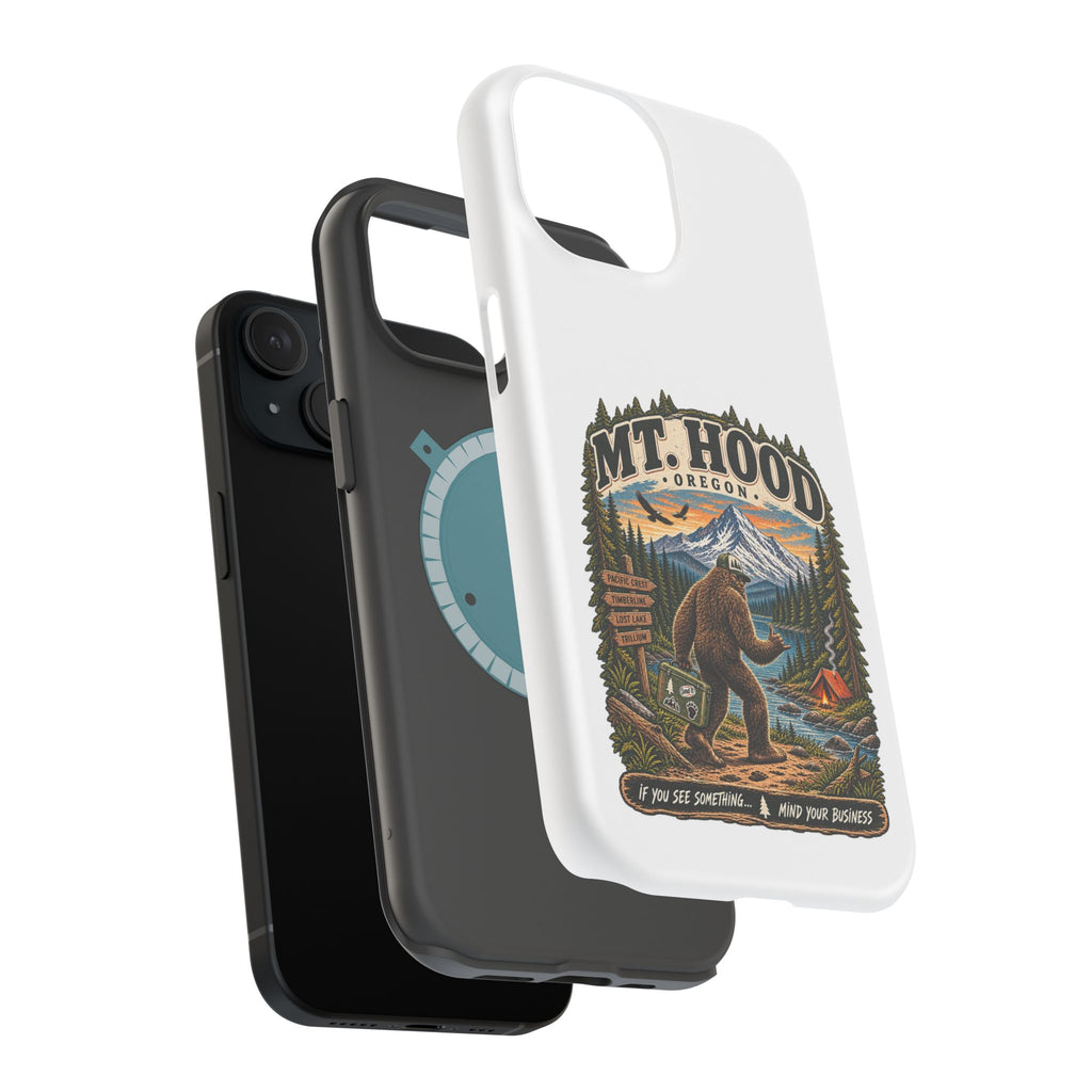 Mt. Hood Oregon Sasquatch Phone Case — Magnetic Impact-Resistant