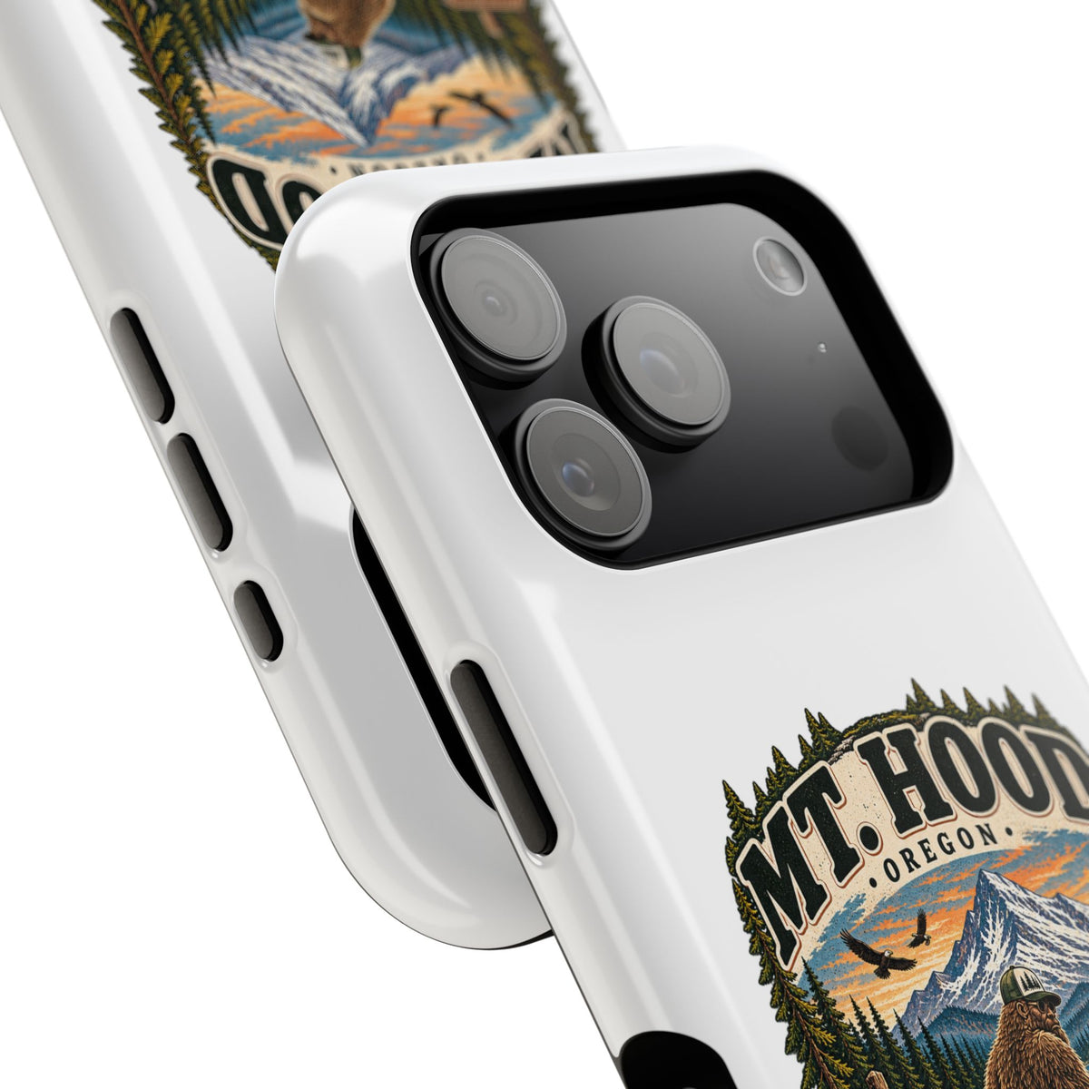 Mt. Hood Oregon Sasquatch Phone Case — Magnetic Impact-Resistant