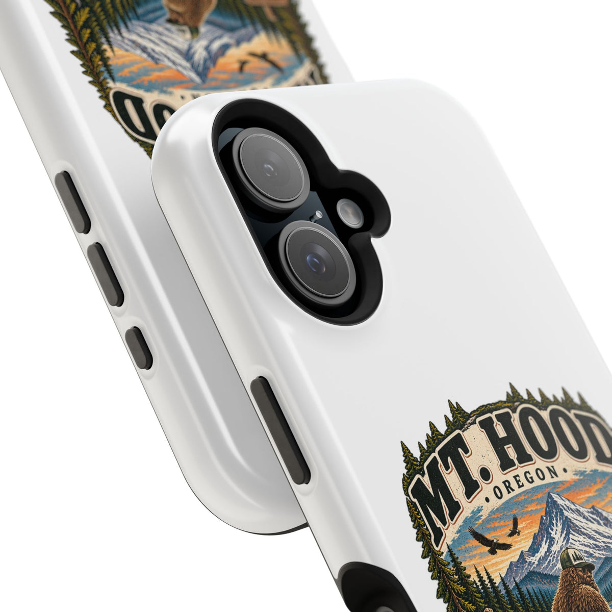 Mt. Hood Oregon Sasquatch Phone Case — Magnetic Impact-Resistant