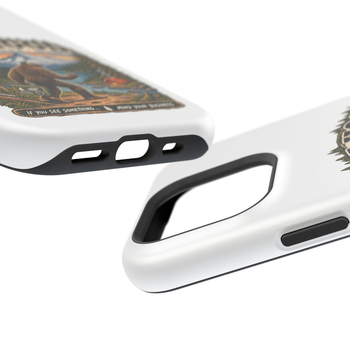 Mt. Hood Oregon Sasquatch Phone Case — Magnetic Impact-Resistant