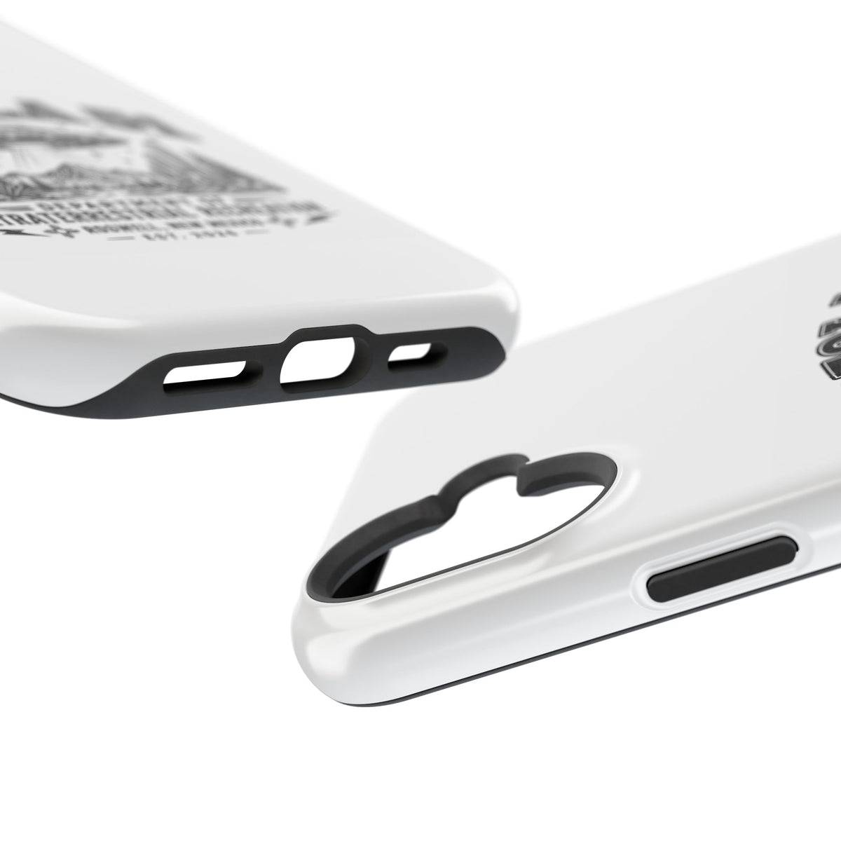 Areola 51 Magnetic Impact-Resistant Phone Case — Retro UFO Roswell Design