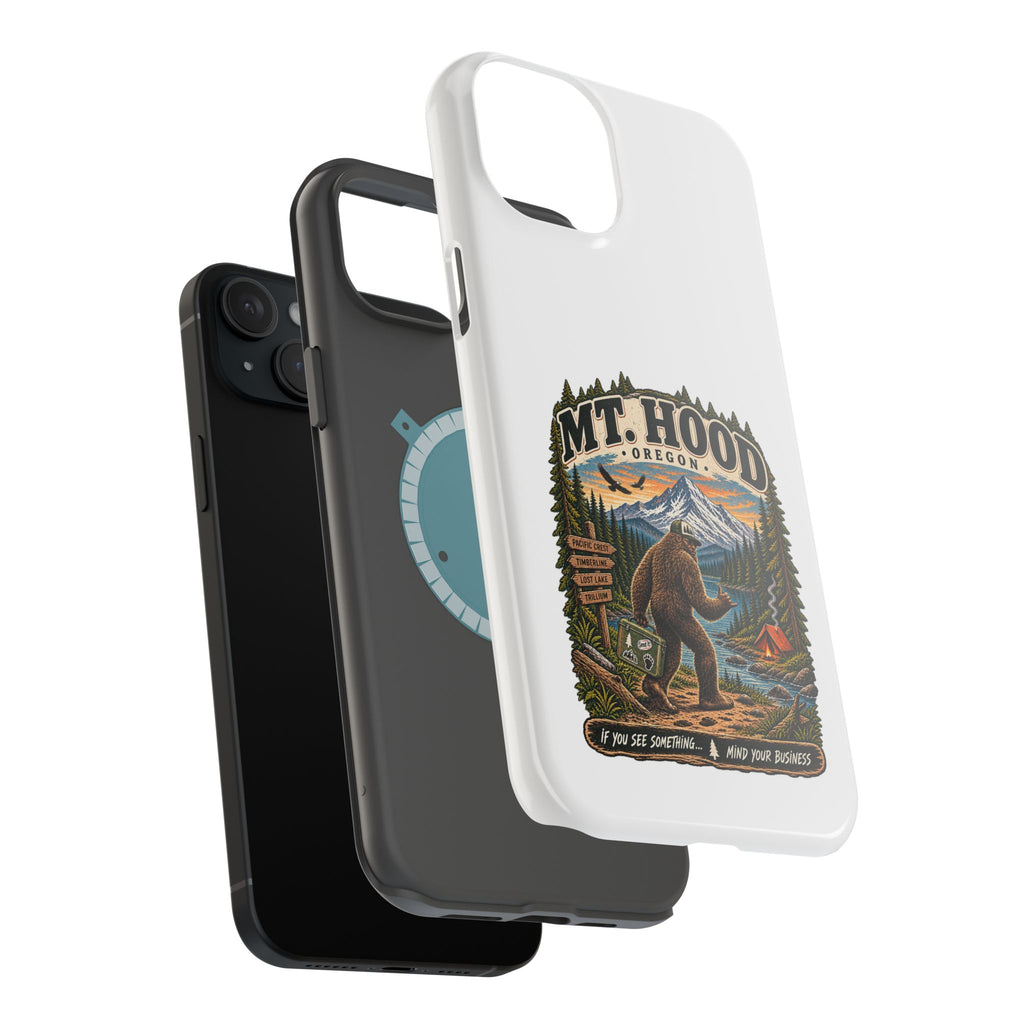 Mt. Hood Oregon Sasquatch Phone Case — Magnetic Impact-Resistant