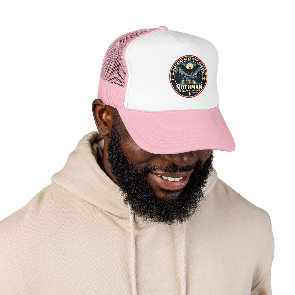 Mothman Department of Cryptid Research Foam Trucker Hat