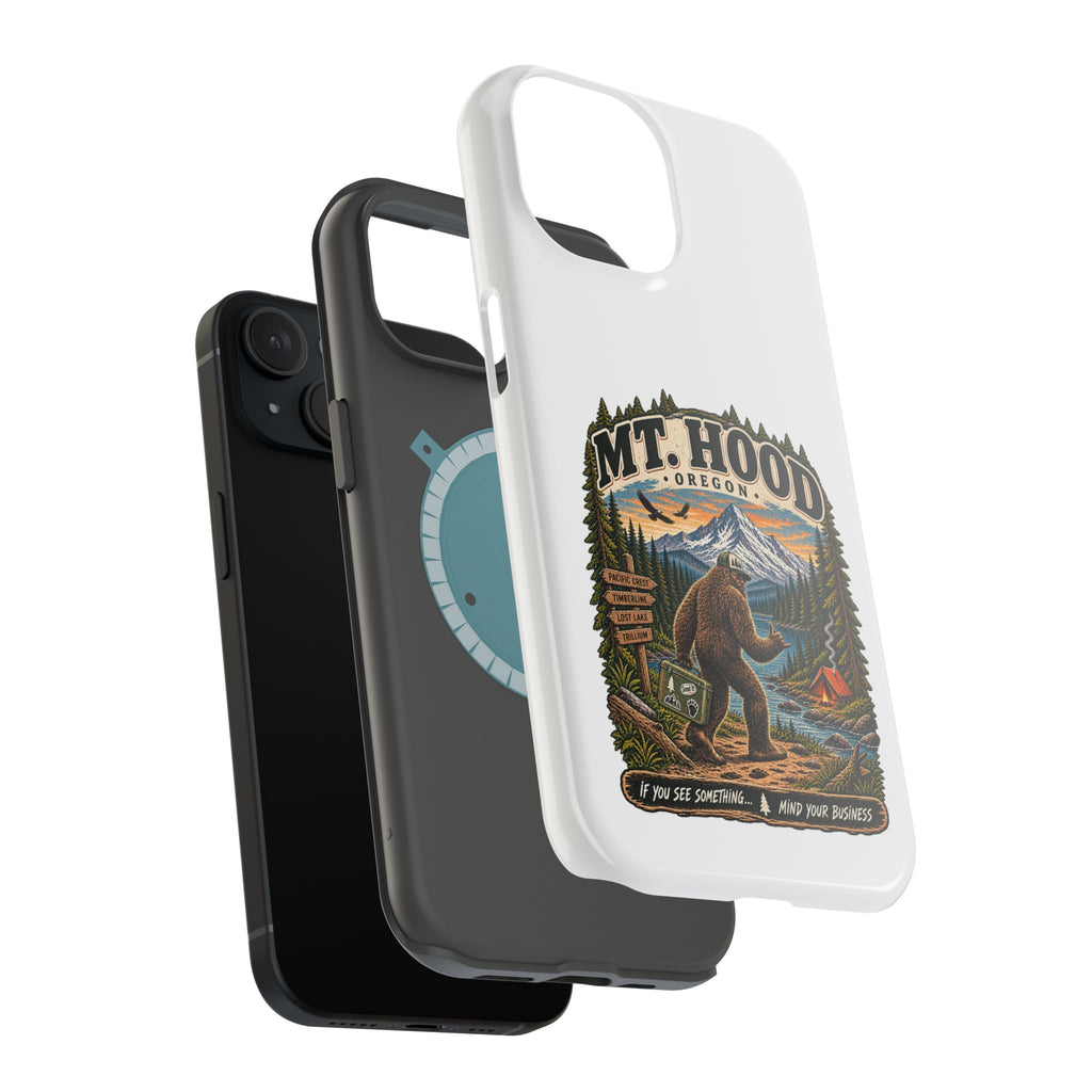 Mt. Hood Oregon Sasquatch Phone Case — Magnetic Impact-Resistant