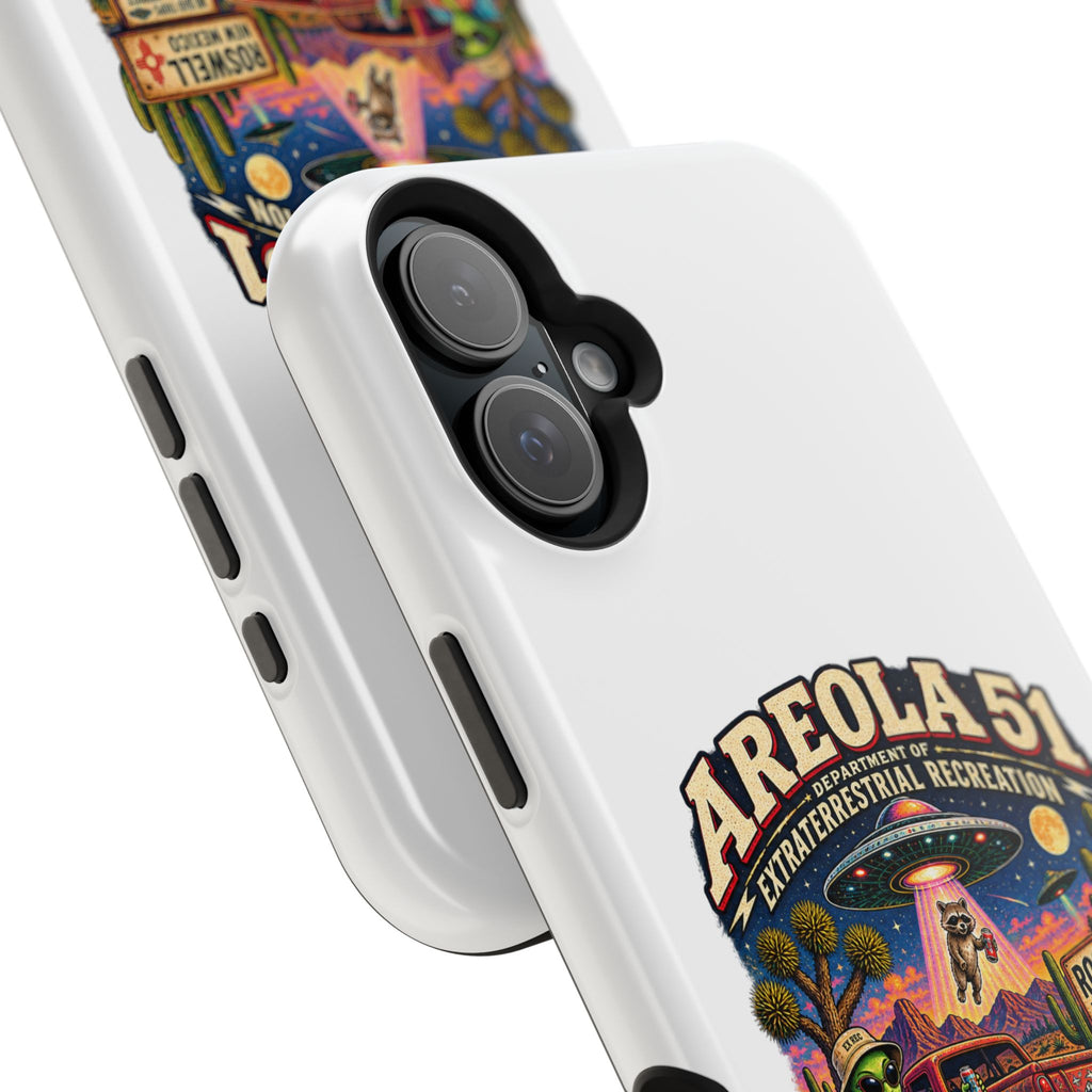 Areola 51 retro Magnetic Impact-Resistant Phone Case