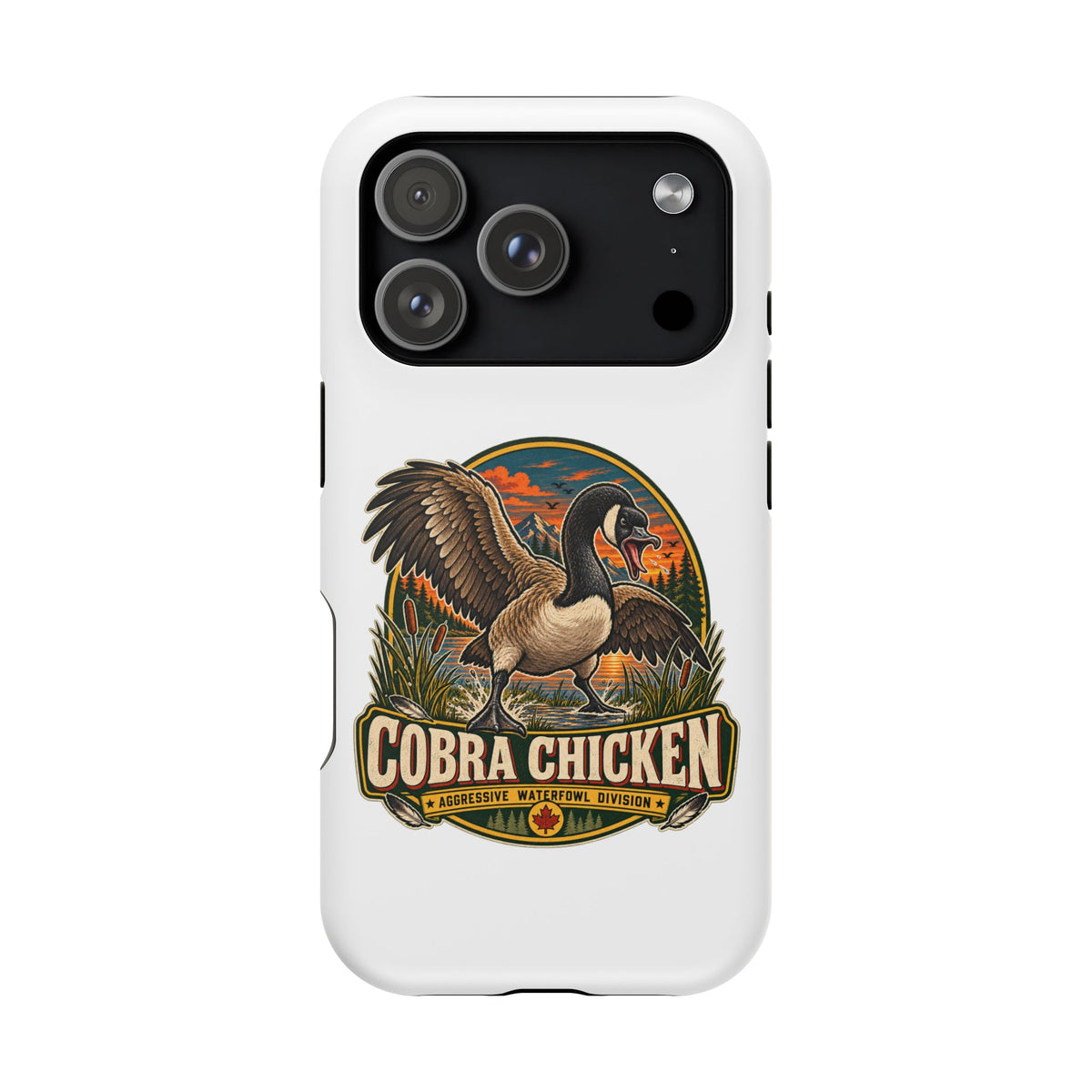 Cobra Chicken Magnetic Impact-Resistant Phone Case