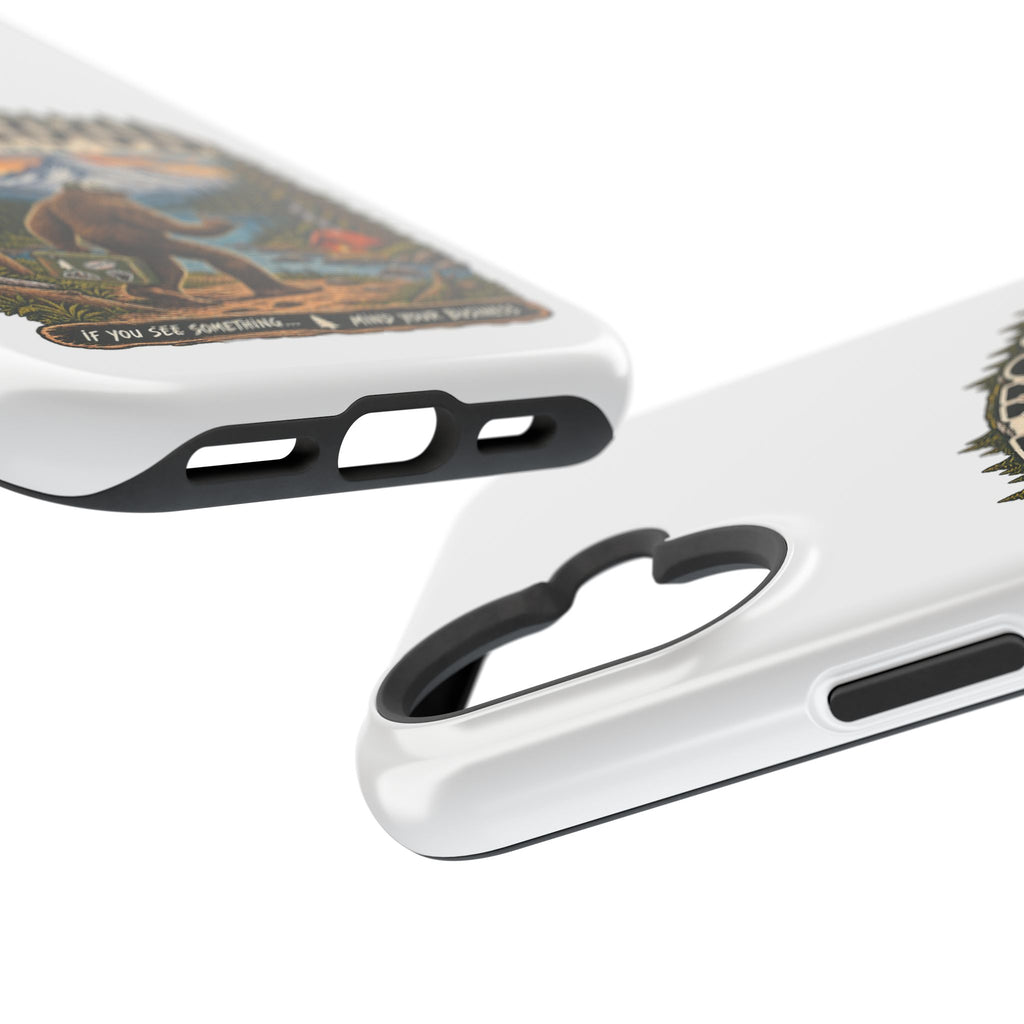 Mt. Hood Oregon Sasquatch Phone Case — Magnetic Impact-Resistant