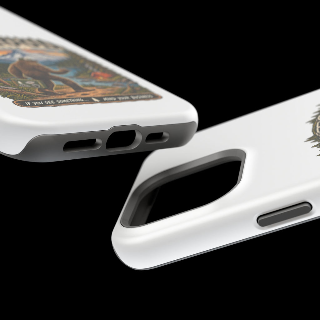 Mt. Hood Oregon Sasquatch Phone Case — Magnetic Impact-Resistant