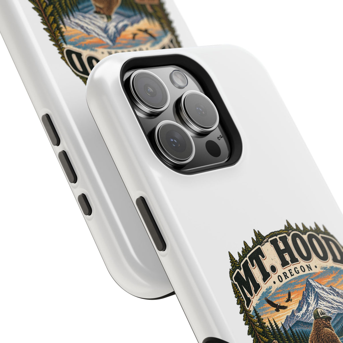 Mt. Hood Oregon Sasquatch Phone Case — Magnetic Impact-Resistant