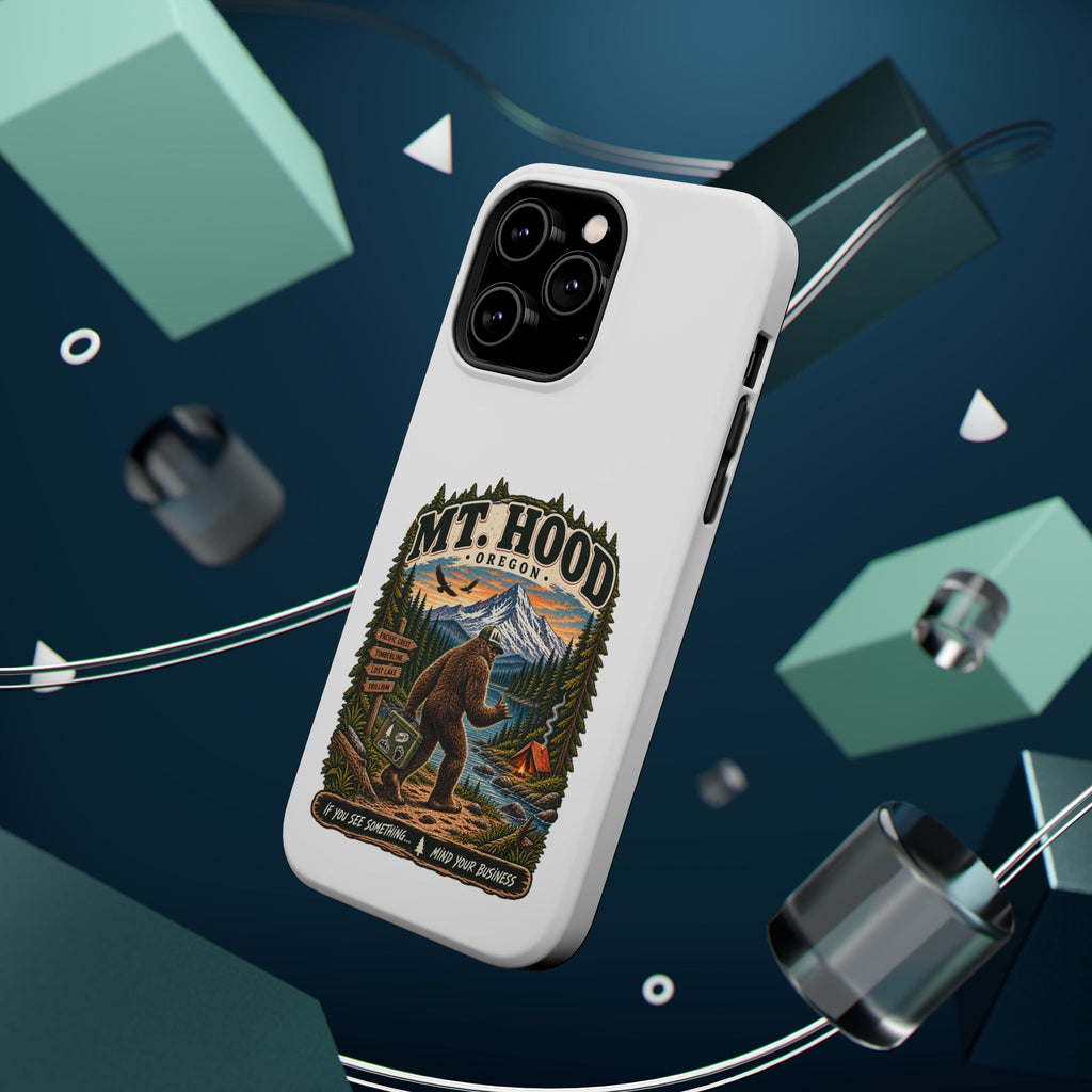 Mt. Hood Oregon Sasquatch Phone Case — Magnetic Impact-Resistant