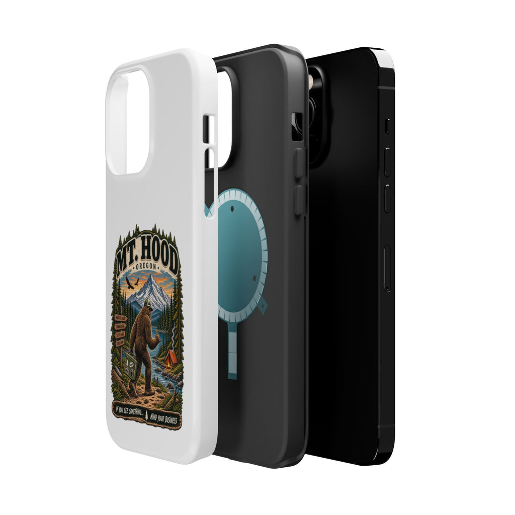 Mt. Hood Oregon Sasquatch Phone Case — Magnetic Impact-Resistant