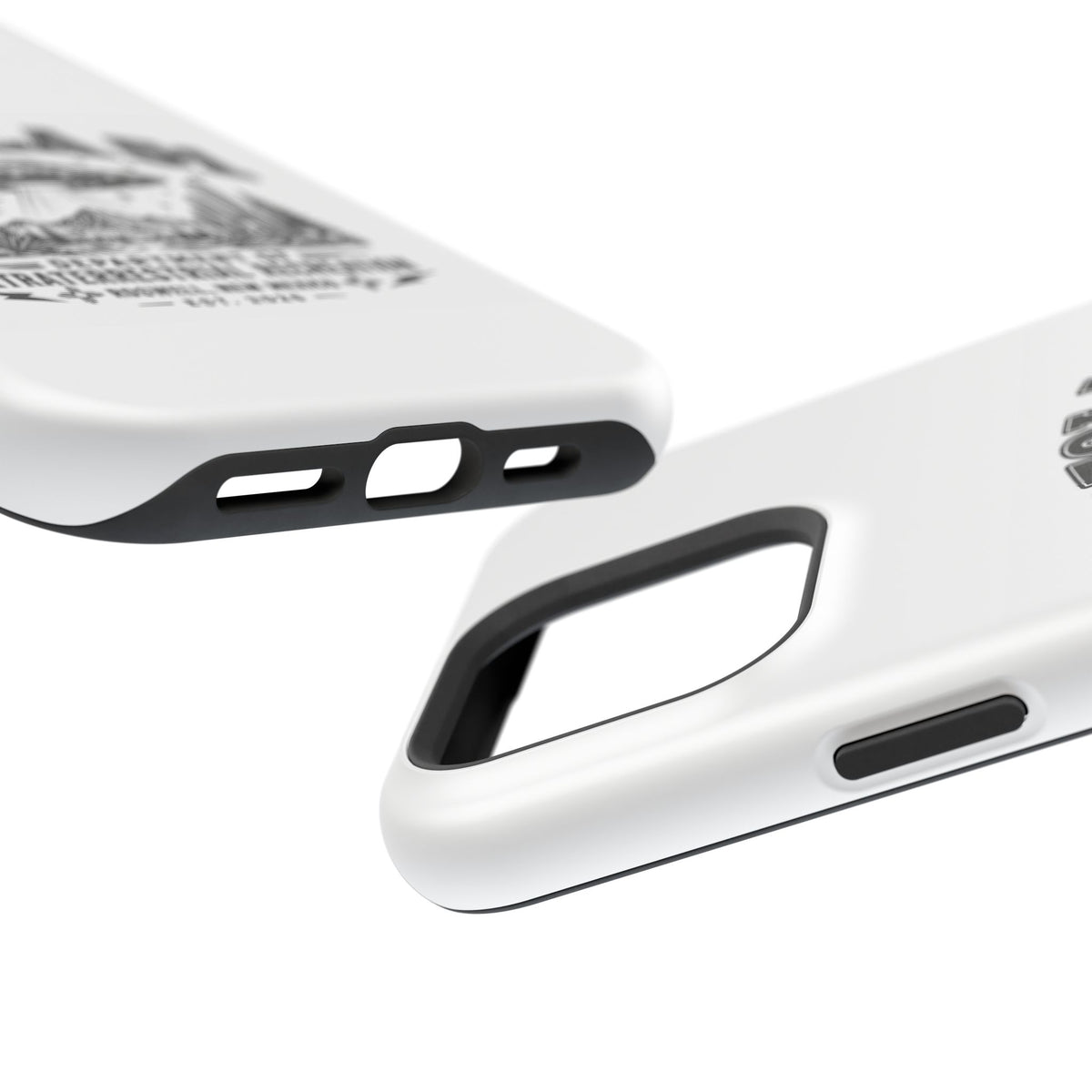 Areola 51 Magnetic Impact-Resistant Phone Case — Retro UFO Roswell Design