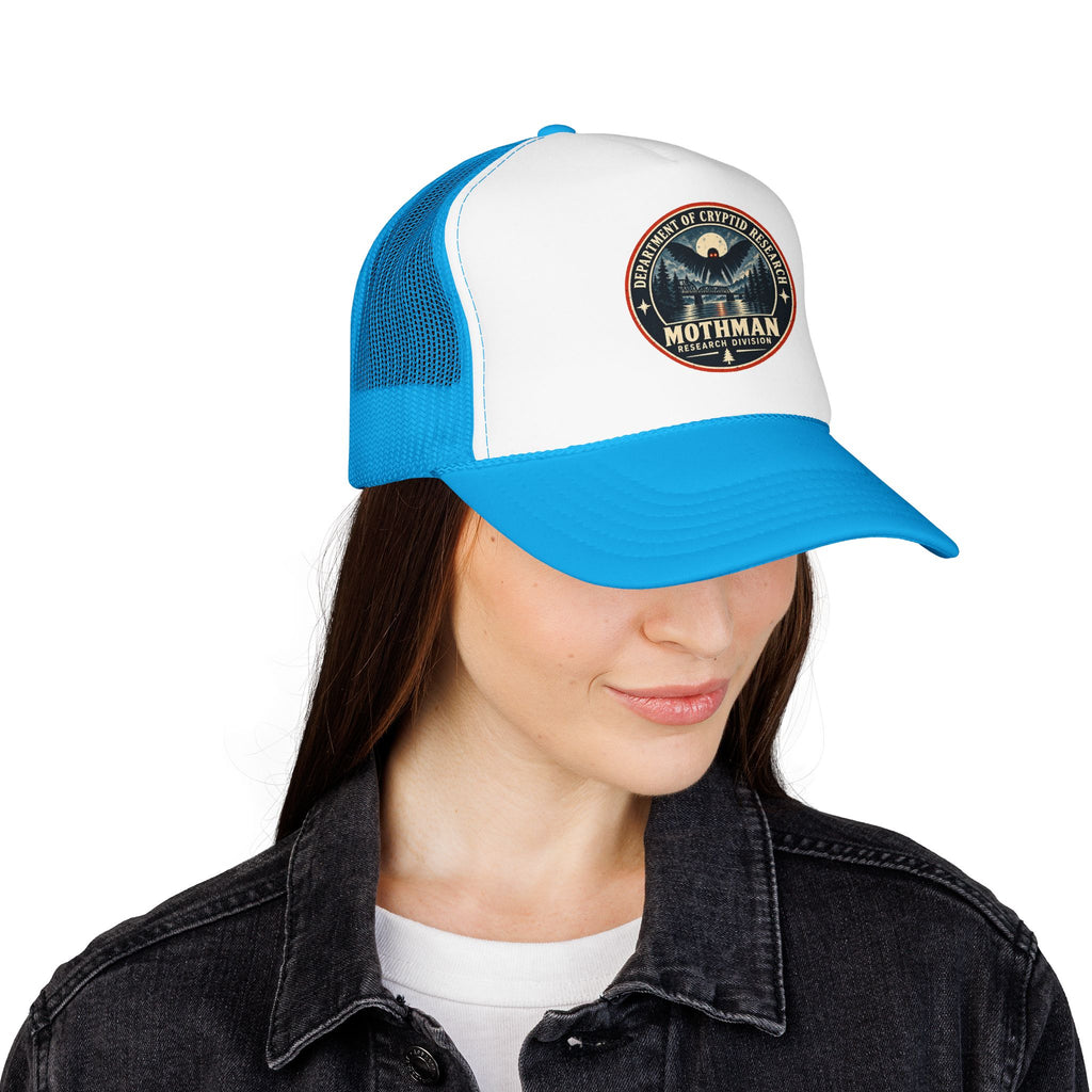 Mothman Department of Cryptid Research Foam Trucker Hat