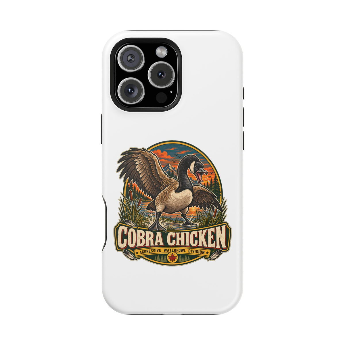 Cobra Chicken Magnetic Impact-Resistant Phone Case