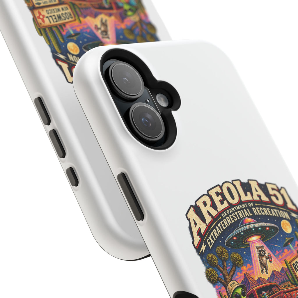 Areola 51 retro Magnetic Impact-Resistant Phone Case