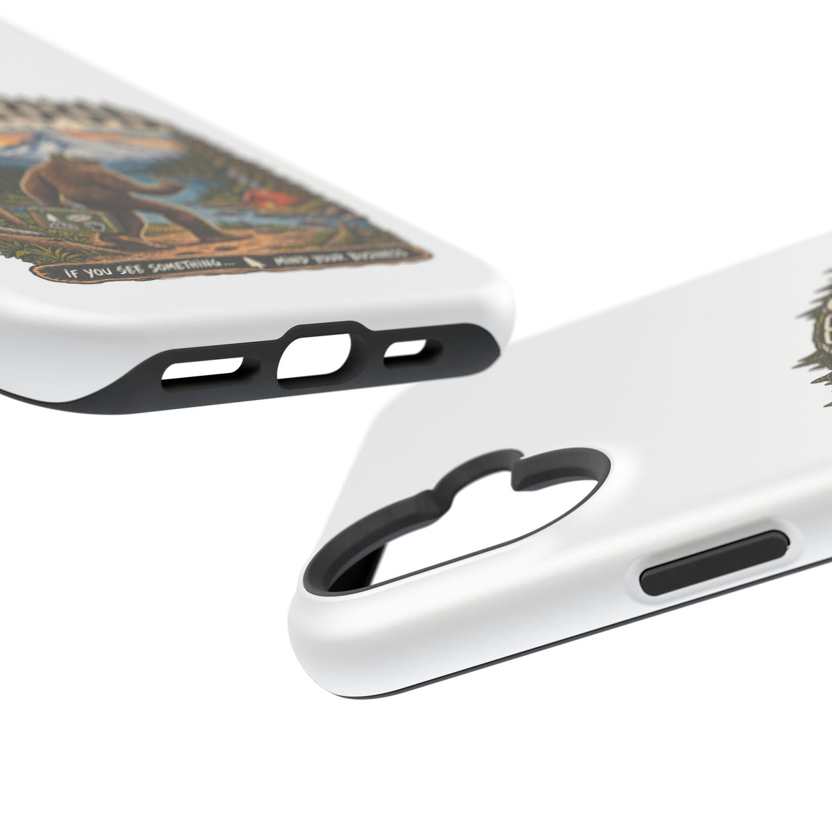 Mt. Hood Oregon Sasquatch Phone Case — Magnetic Impact-Resistant