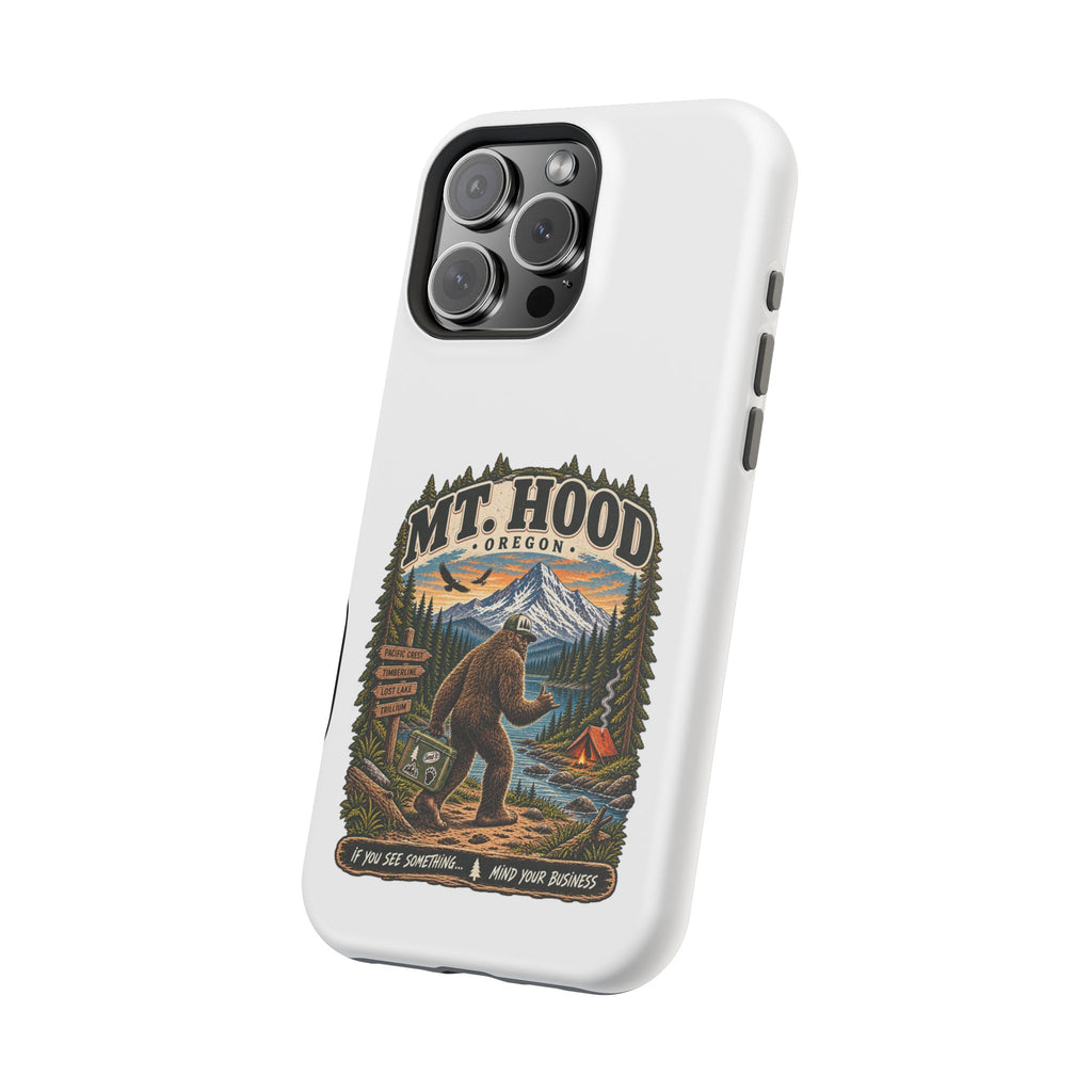 Mt. Hood Oregon Sasquatch Phone Case — Magnetic Impact-Resistant