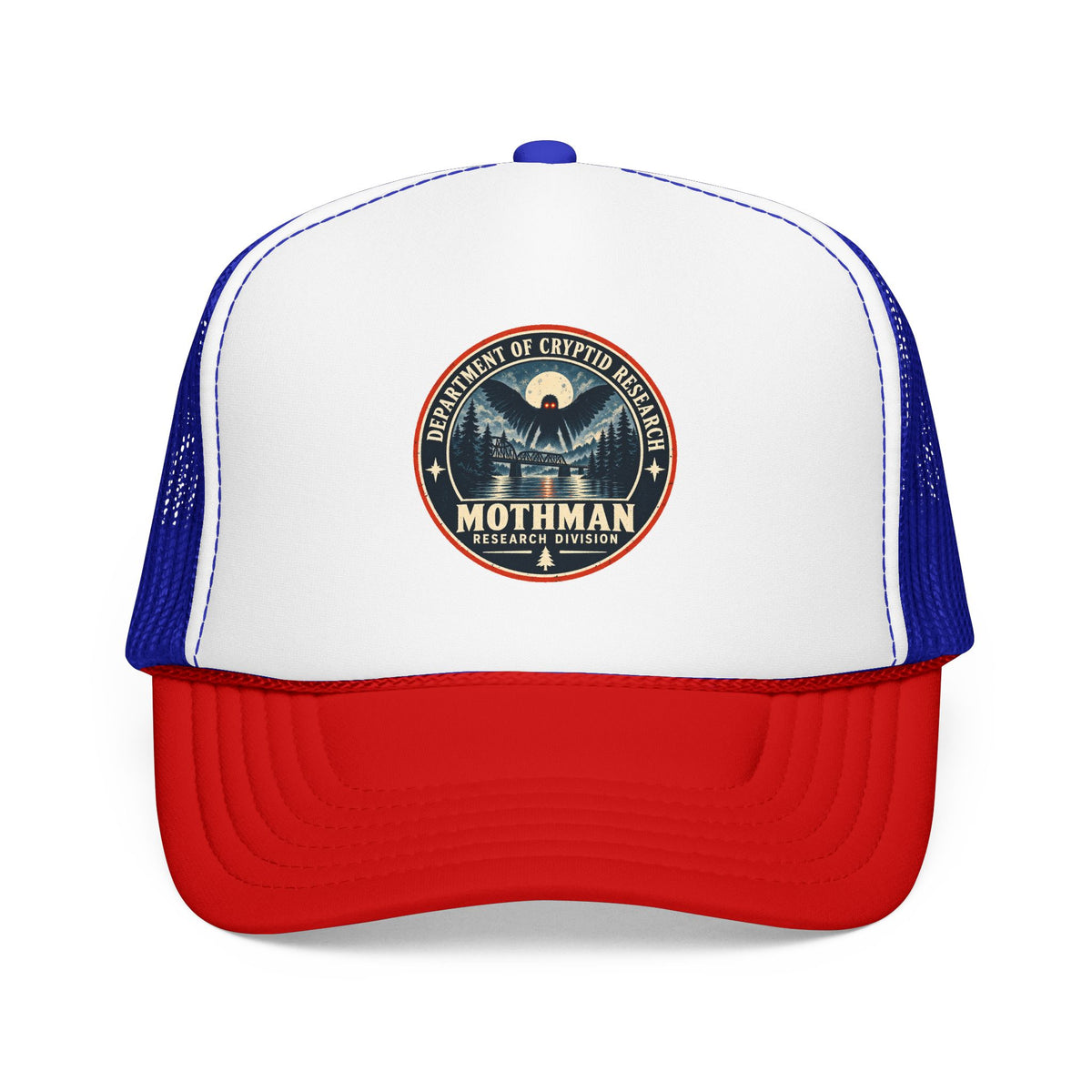 Mothman Department of Cryptid Research Foam Trucker Hat