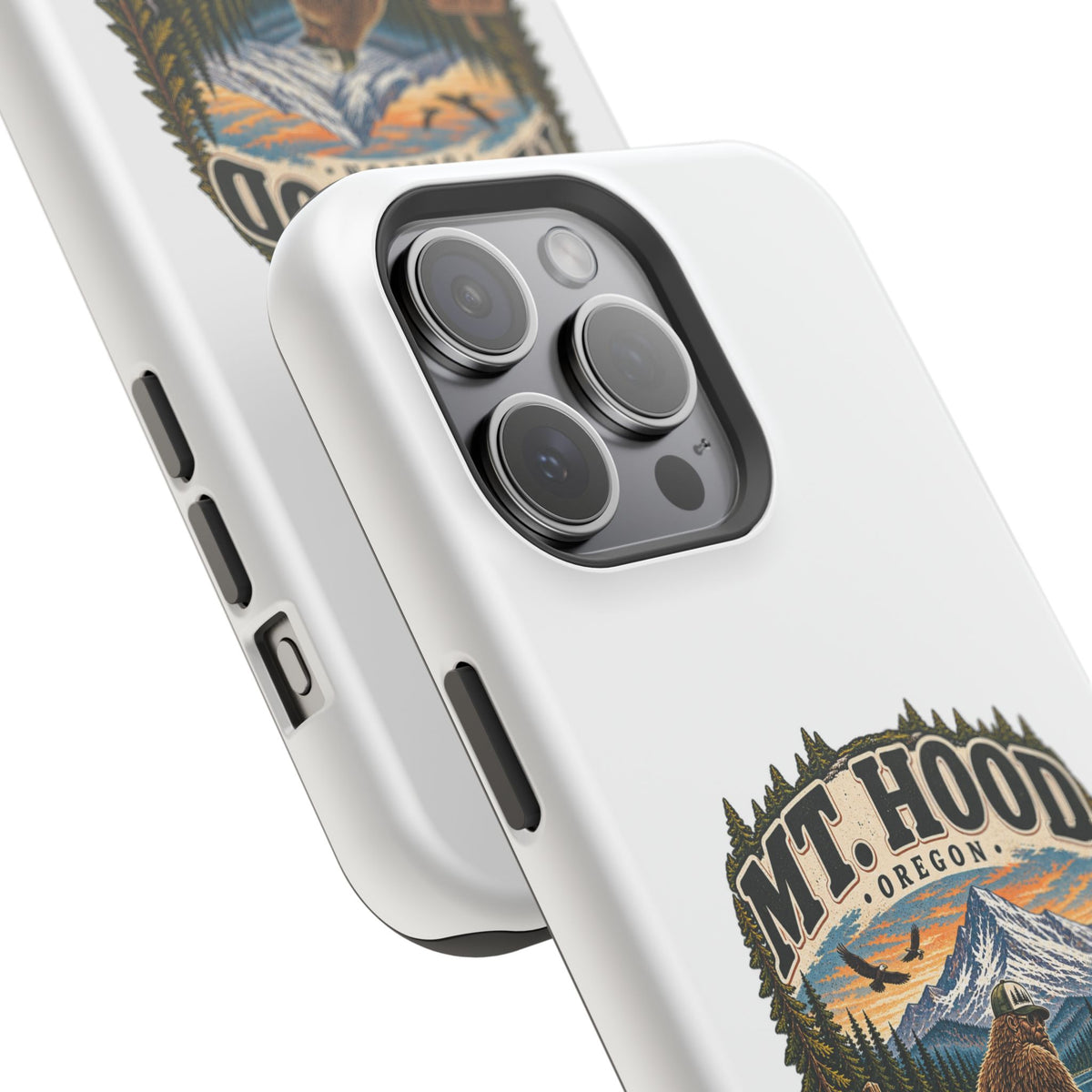 Mt. Hood Oregon Sasquatch Phone Case — Magnetic Impact-Resistant