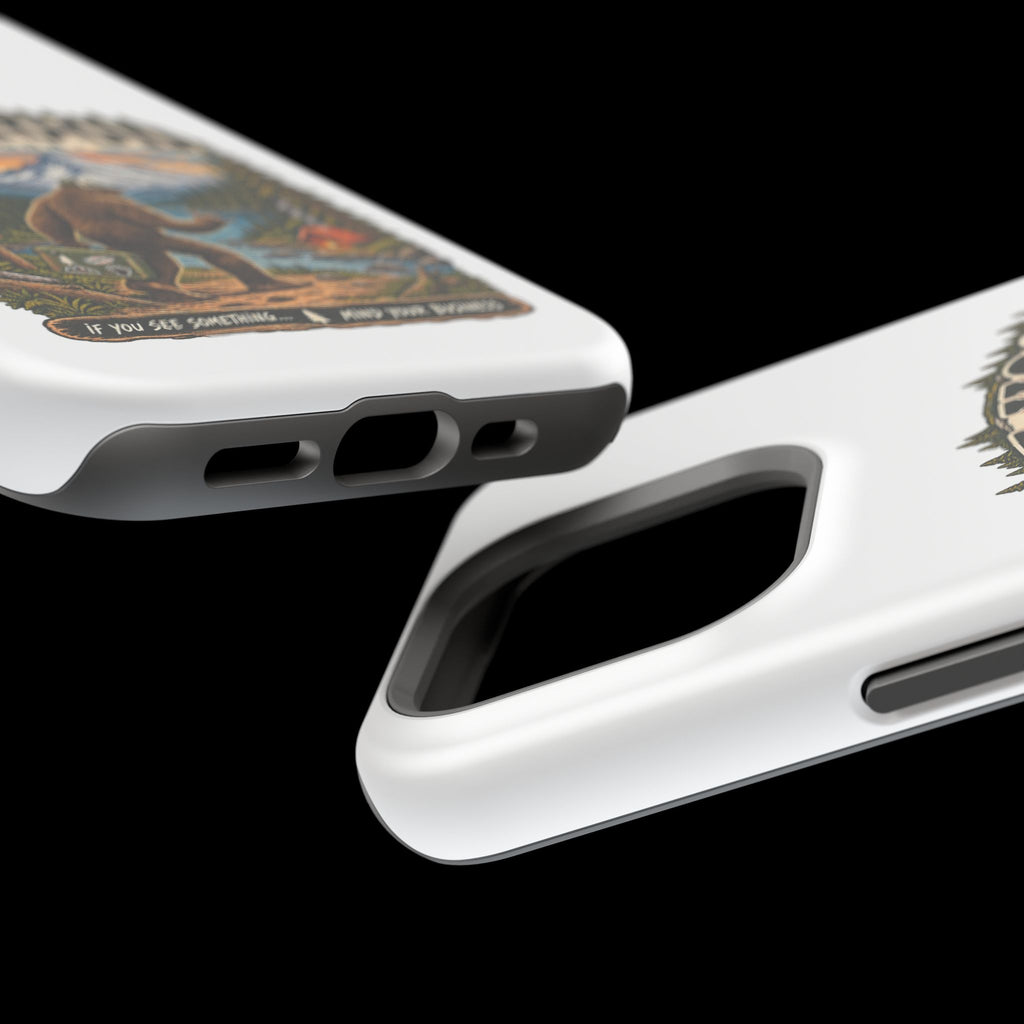 Mt. Hood Oregon Sasquatch Phone Case — Magnetic Impact-Resistant
