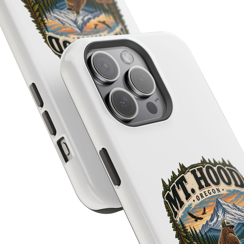 Mt. Hood Oregon Sasquatch Phone Case — Magnetic Impact-Resistant