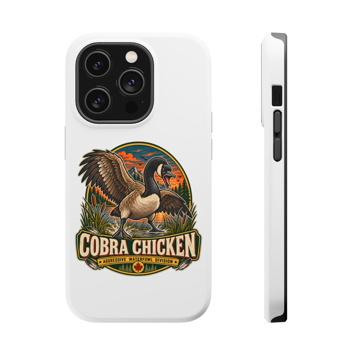 Cobra Chicken Magnetic Impact-Resistant Phone Case
