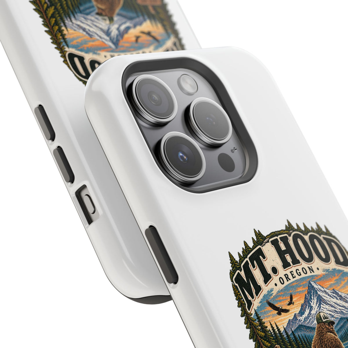 Mt. Hood Oregon Sasquatch Phone Case — Magnetic Impact-Resistant
