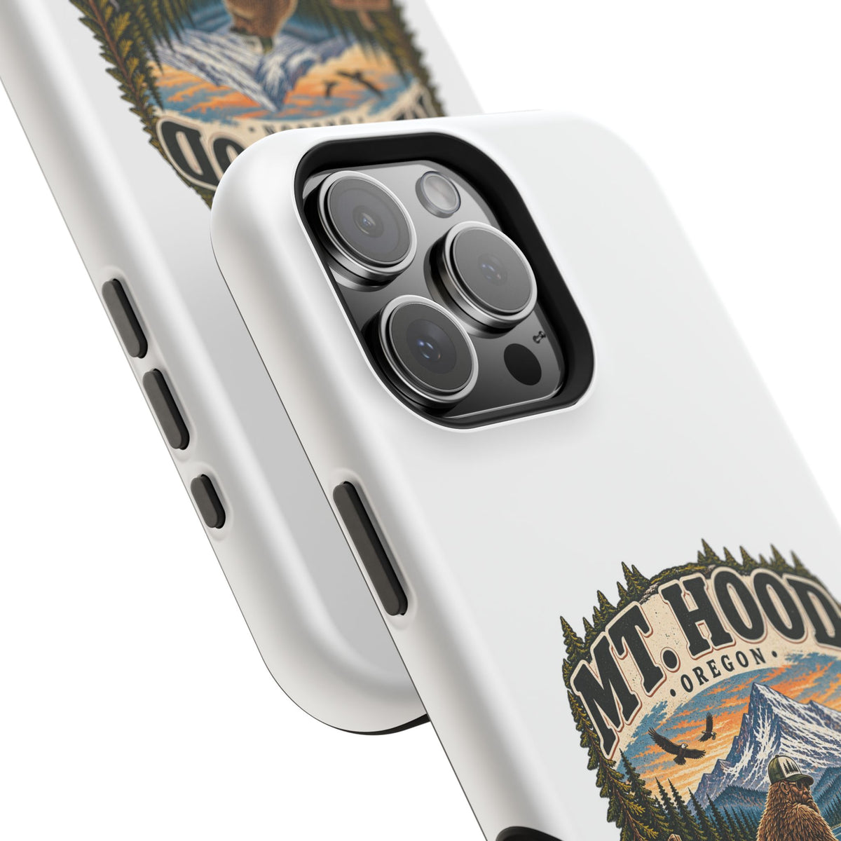 Mt. Hood Oregon Sasquatch Phone Case — Magnetic Impact-Resistant