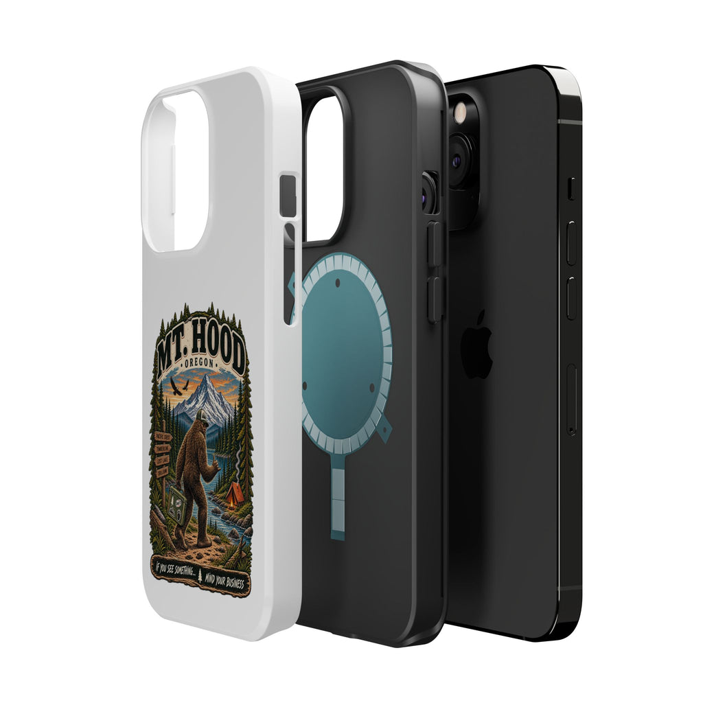 Mt. Hood Oregon Sasquatch Phone Case — Magnetic Impact-Resistant