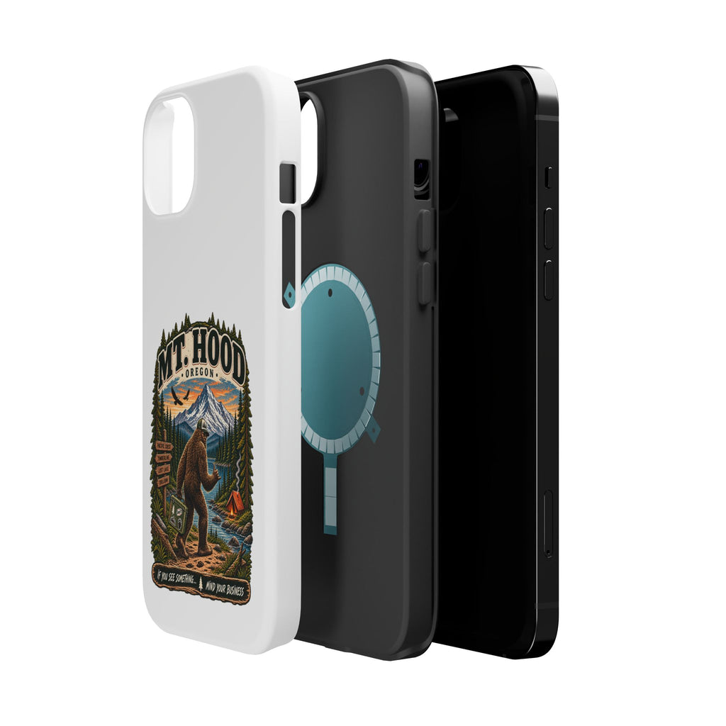 Mt. Hood Oregon Sasquatch Phone Case — Magnetic Impact-Resistant