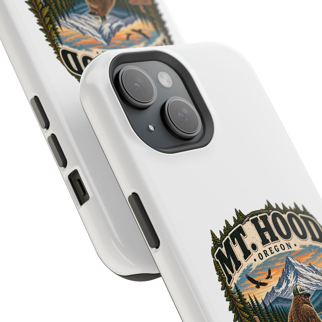 Mt. Hood Oregon Sasquatch Phone Case — Magnetic Impact-Resistant