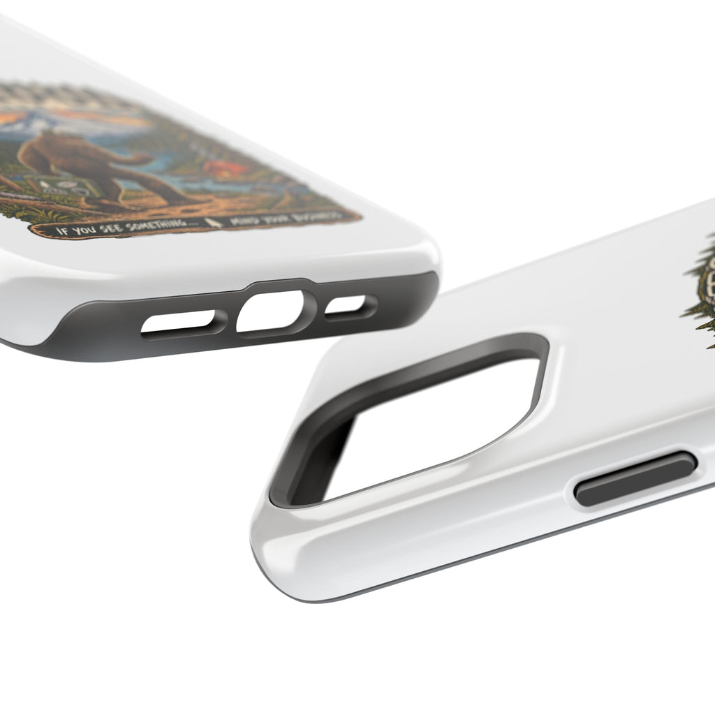 Mt. Hood Oregon Sasquatch Phone Case — Magnetic Impact-Resistant
