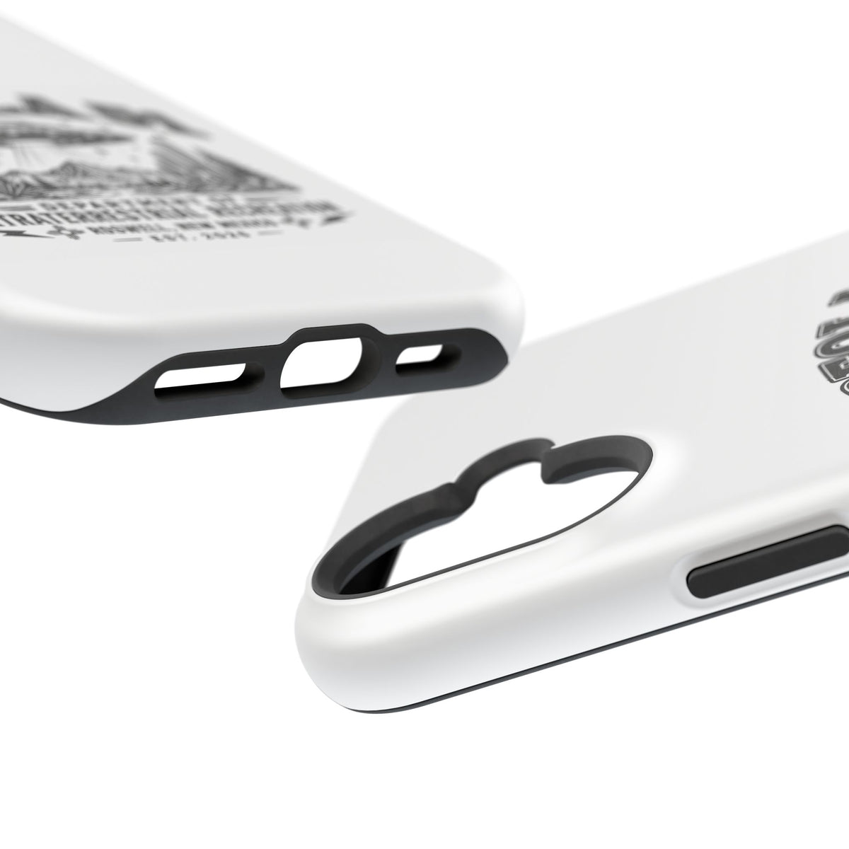Areola 51 Magnetic Impact-Resistant Phone Case — Retro UFO Roswell Design