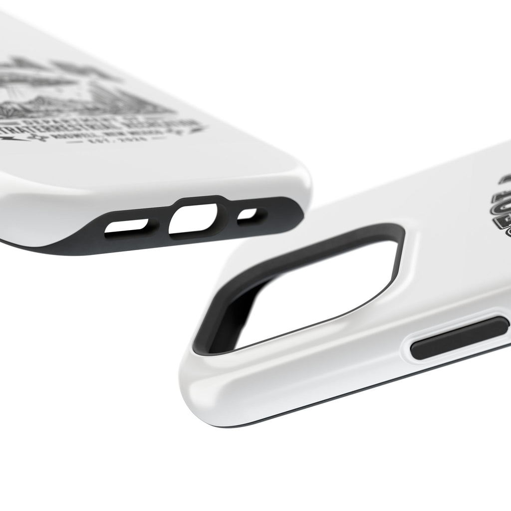 Areola 51 Magnetic Impact-Resistant Phone Case — Retro UFO Roswell Design