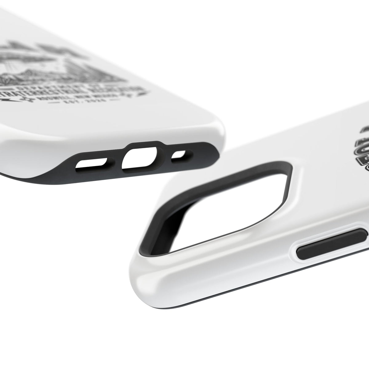 Areola 51 Magnetic Impact-Resistant Phone Case — Retro UFO Roswell Design