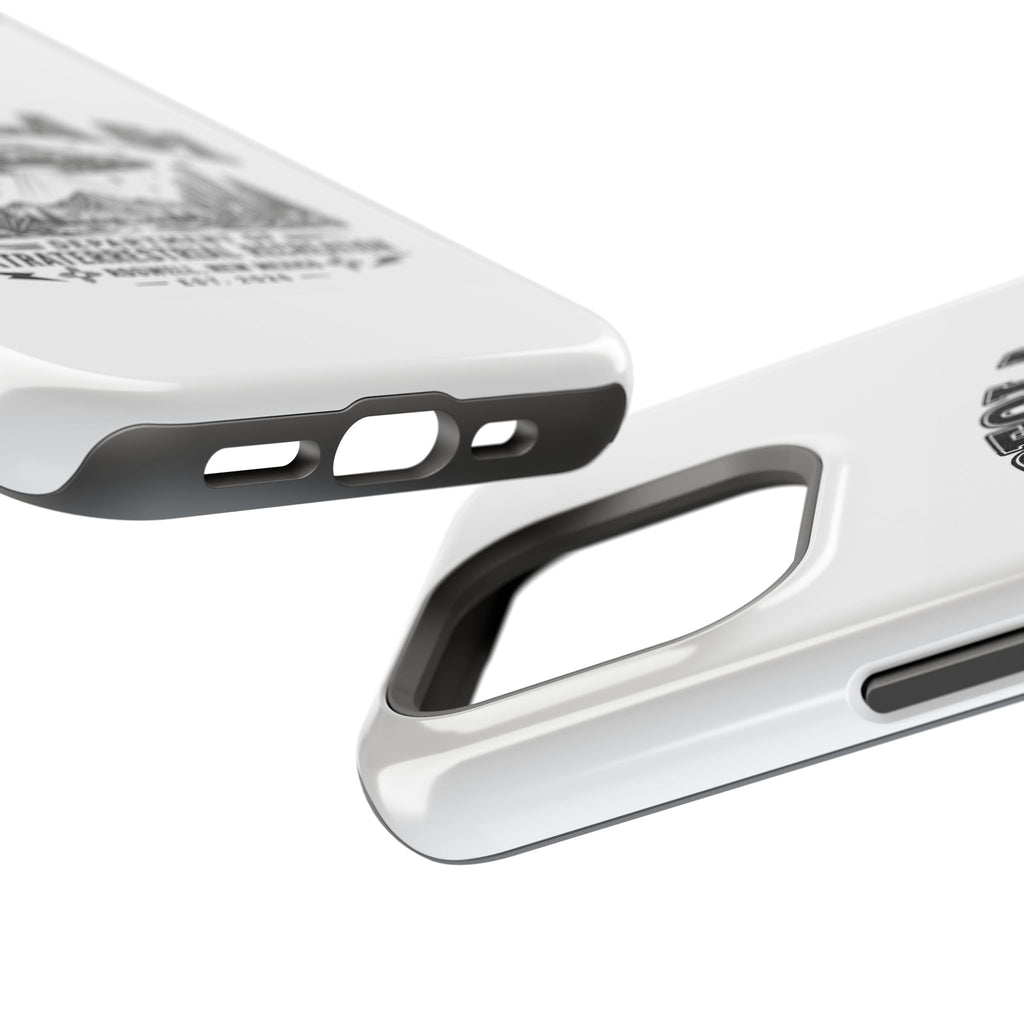 Areola 51 Magnetic Impact-Resistant Phone Case — Retro UFO Roswell Design