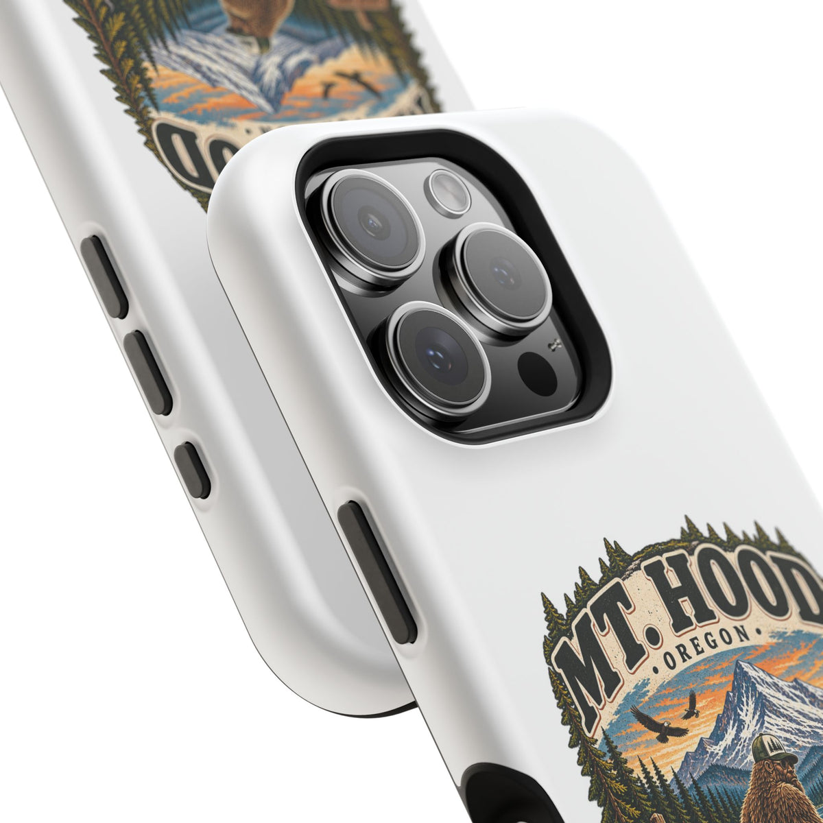 Mt. Hood Oregon Sasquatch Phone Case — Magnetic Impact-Resistant