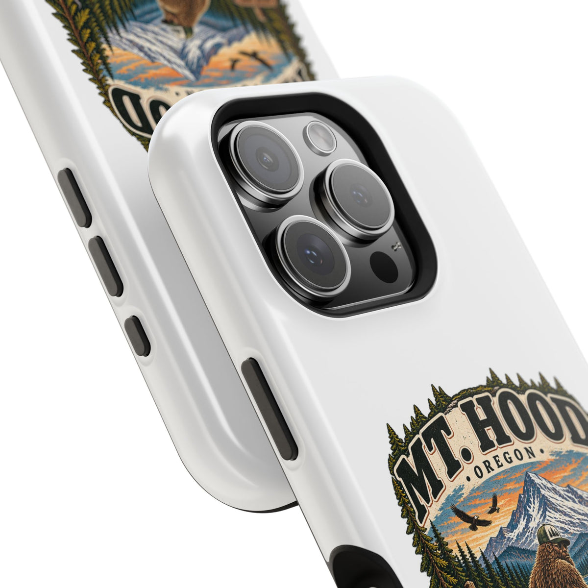 Mt. Hood Oregon Sasquatch Phone Case — Magnetic Impact-Resistant