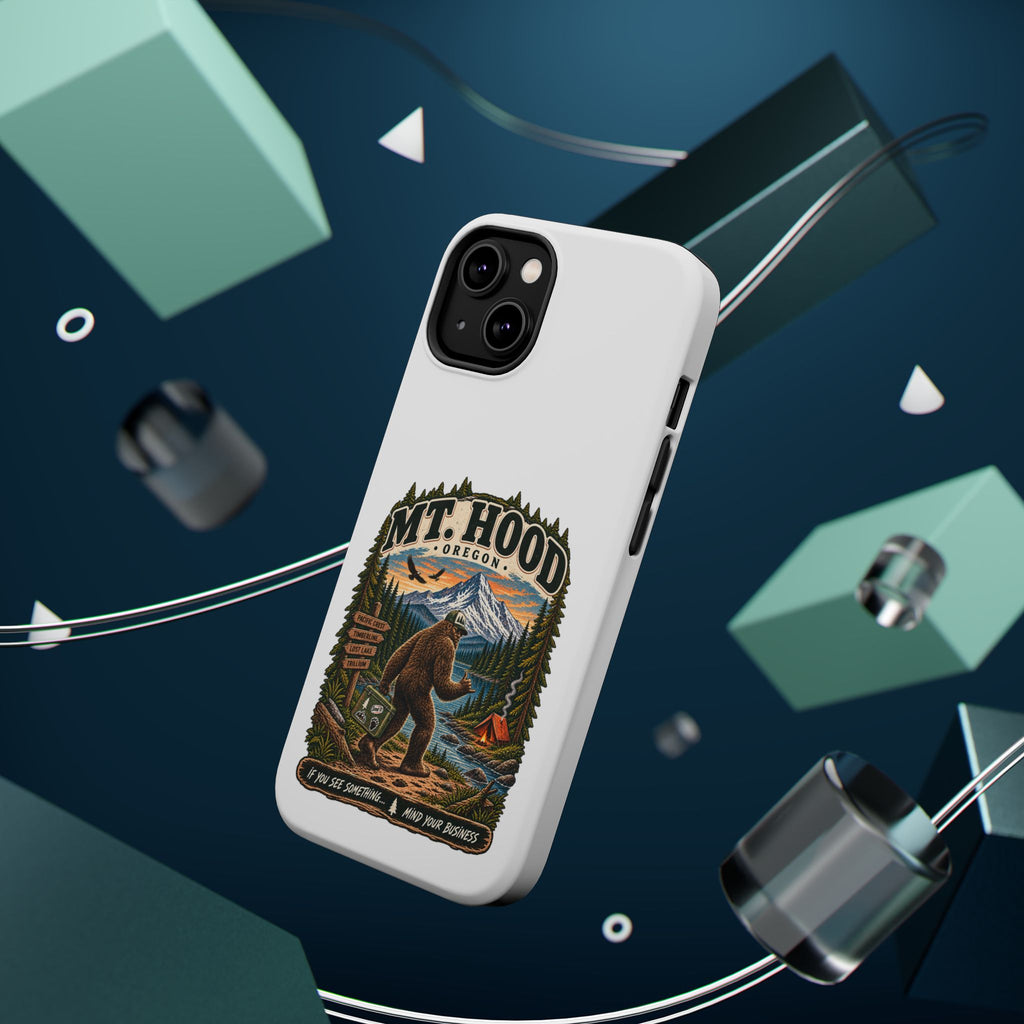 Mt. Hood Oregon Sasquatch Phone Case — Magnetic Impact-Resistant
