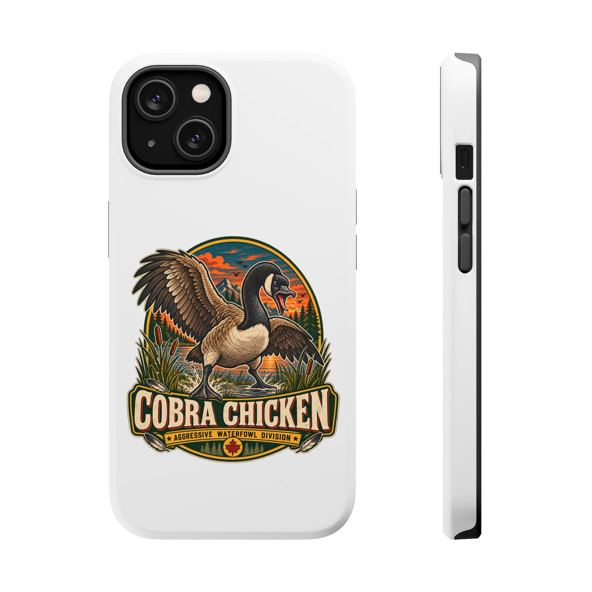 Cobra Chicken Magnetic Impact-Resistant Phone Case
