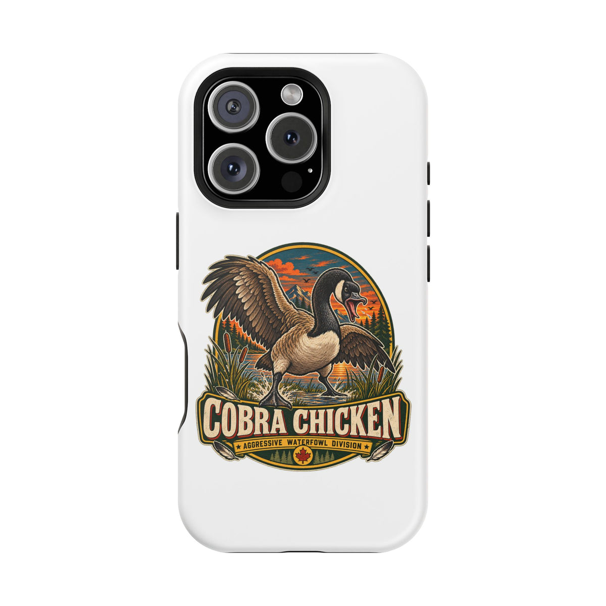 Cobra Chicken Magnetic Impact-Resistant Phone Case