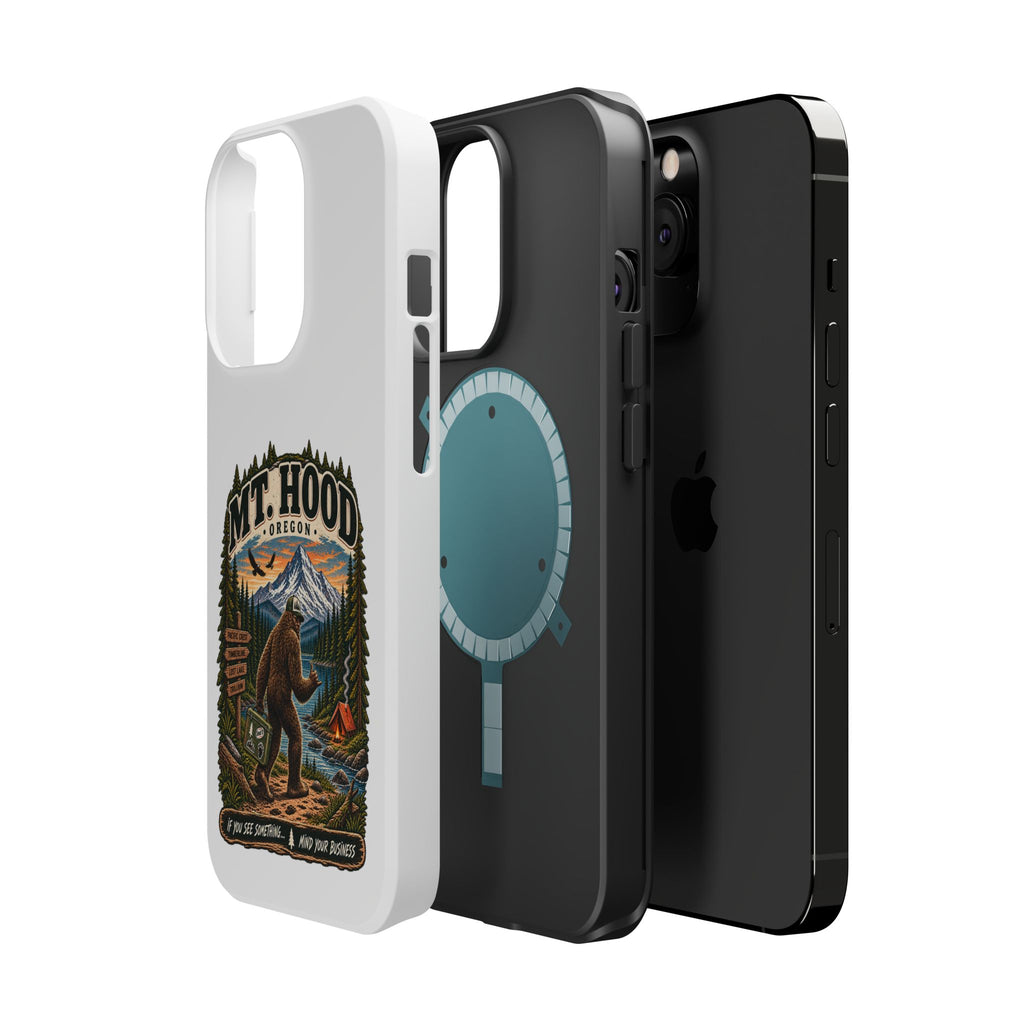 Mt. Hood Oregon Sasquatch Phone Case — Magnetic Impact-Resistant