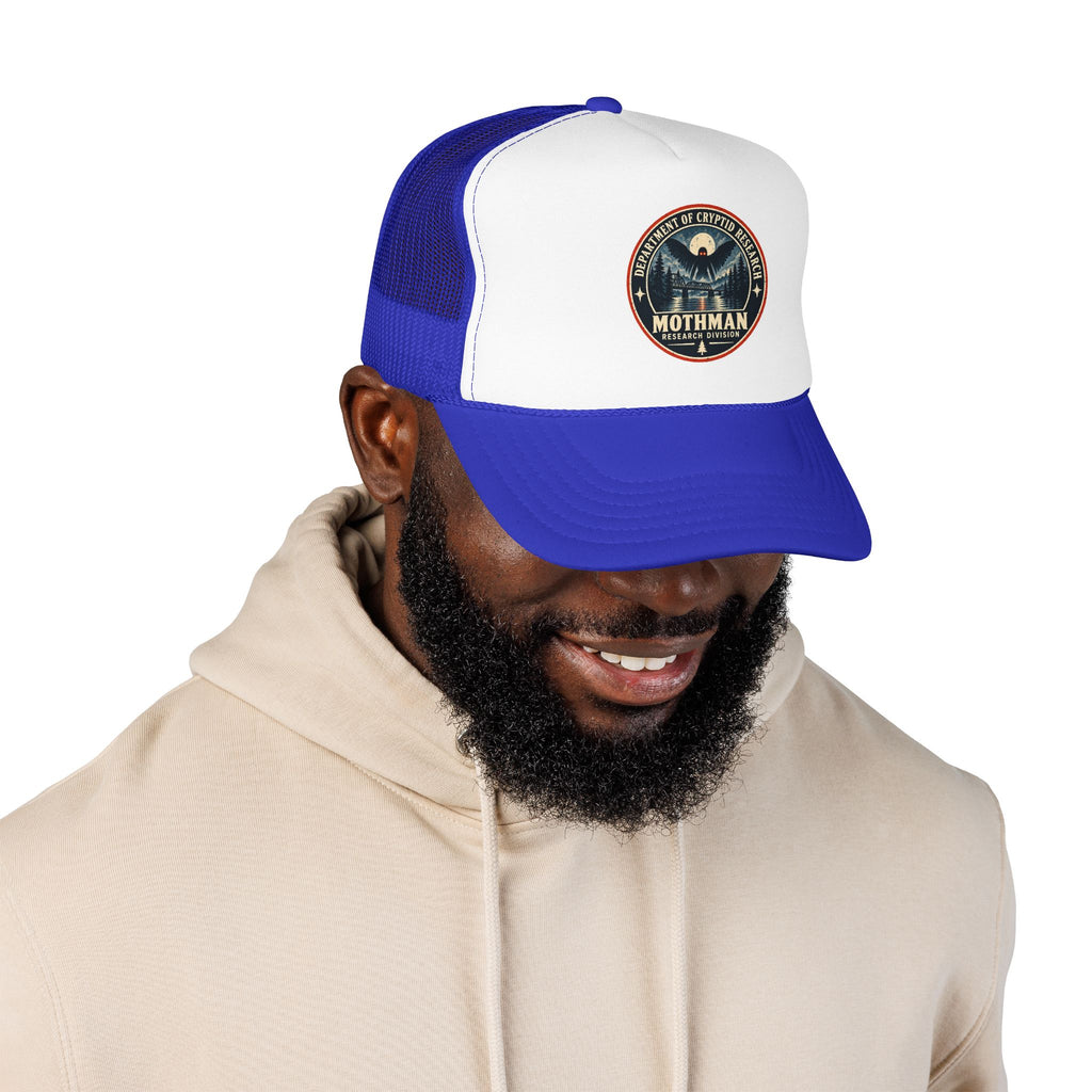 Mothman Department of Cryptid Research Foam Trucker Hat