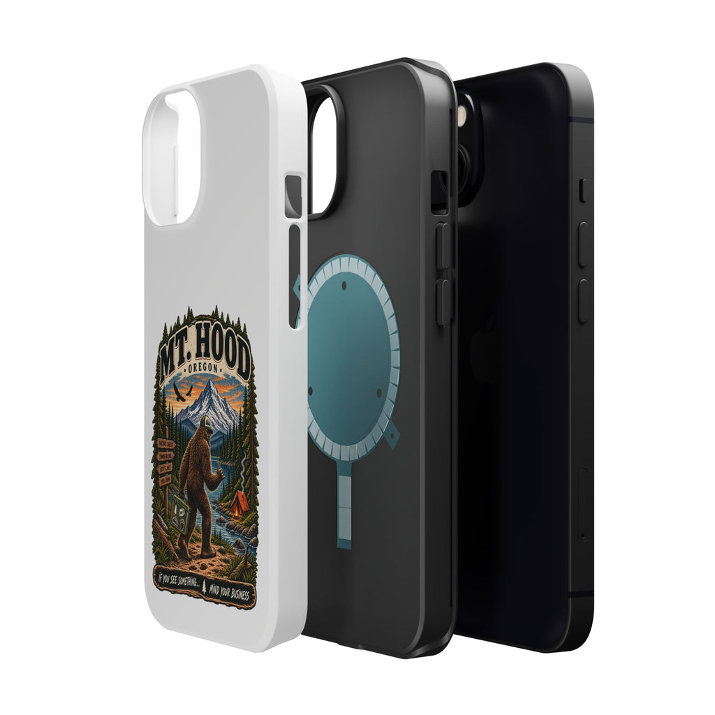 Mt. Hood Oregon Sasquatch Phone Case — Magnetic Impact-Resistant