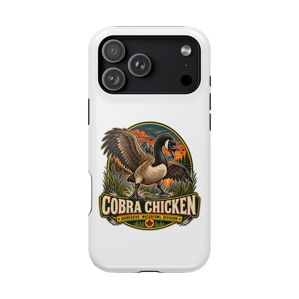 Cobra Chicken Magnetic Impact-Resistant Phone Case