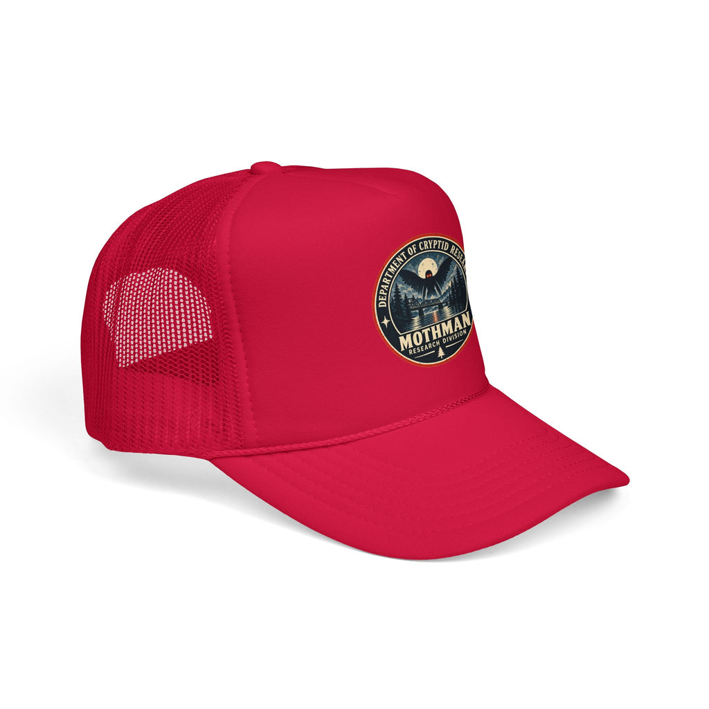 Mothman Department of Cryptid Research Foam Trucker Hat