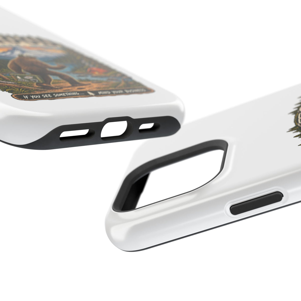 Mt. Hood Oregon Sasquatch Phone Case — Magnetic Impact-Resistant