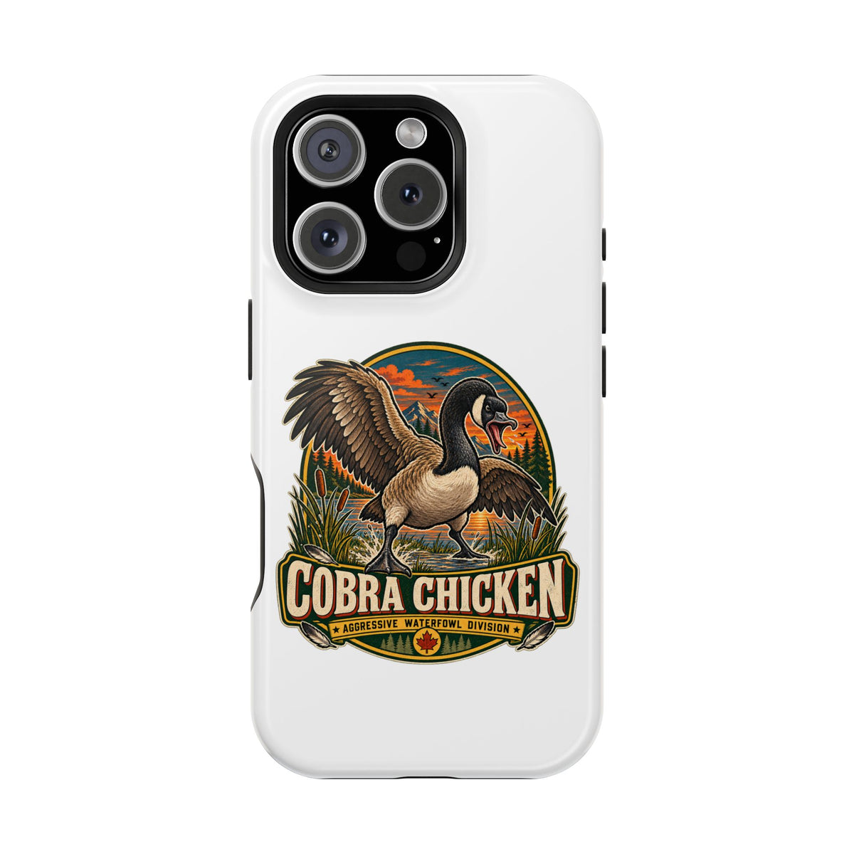 Cobra Chicken Magnetic Impact-Resistant Phone Case