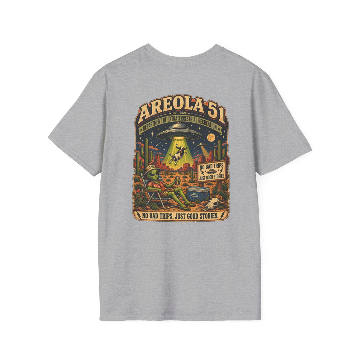 Area 51 Alien Abduction T-Shirt
