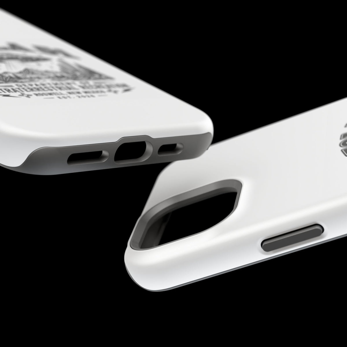 Areola 51 Magnetic Impact-Resistant Phone Case — Retro UFO Roswell Design